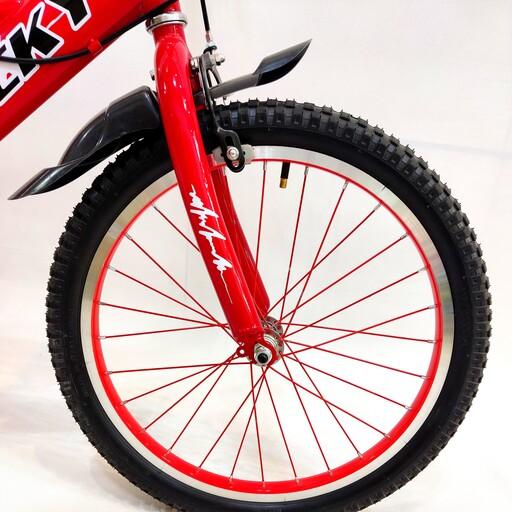 دوچرخه سایز 20 ، مارک راکی ،  رنگ قرمز 