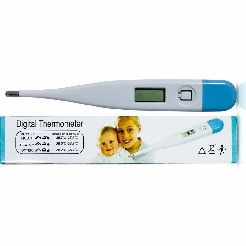 تب سنج زیر زبانی دیجیتال جهت اندازه گیری دمای بدن مناسب برای فرزندان و خانواده 