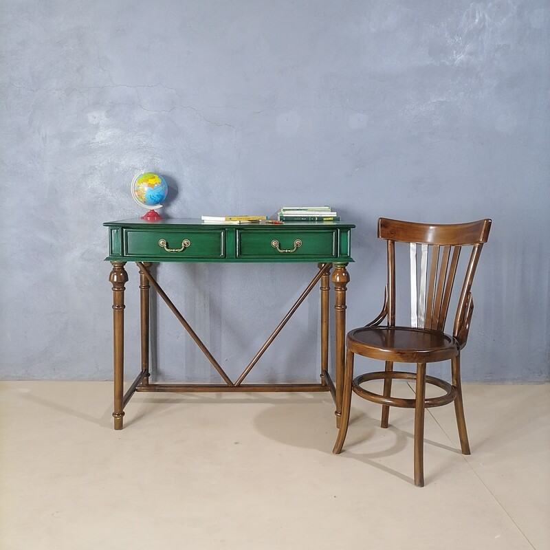 میزتحریر ضربدری به همراه صندلی لهستانی با قابلیت تغییر رنگ و ارسال پس کرایه 