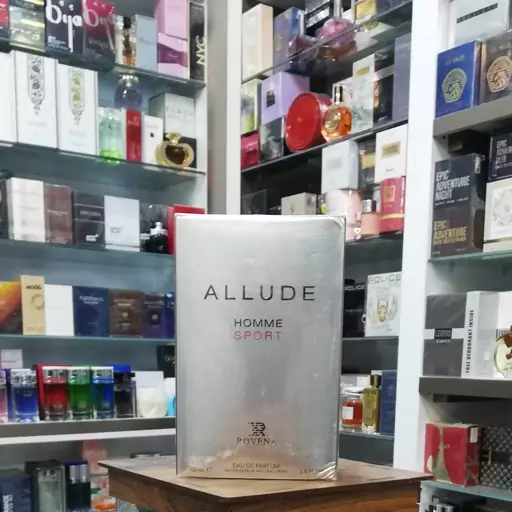 عطر زنانه مردانه روونا (Rovena) مدل چنل آلور هوم اسپرت (Chanel Allure Homme Sport) حجم 100میل