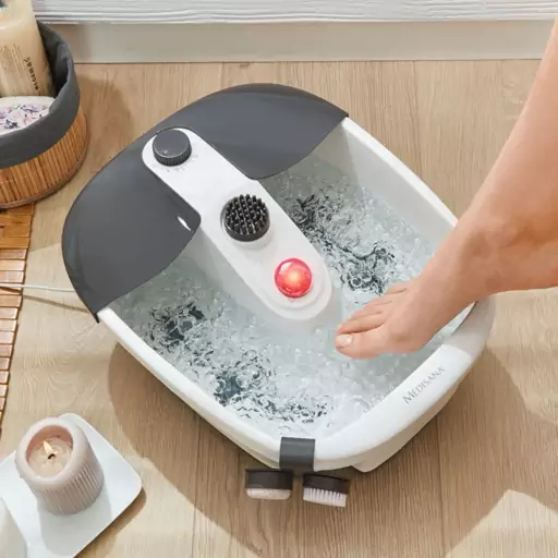 جکوزی پا حباب ساز وبیردار سه کاره مدیسانا 

Medisana FOOT SPA FS-90L AND
 MASSAGE