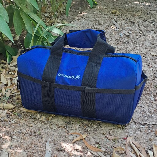 کیف ابزار برزنتی یا ساک کوچک حمل وسایل یا کیف ابزار خودرو آبی رنگ کدka003