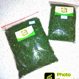 سبزی کوفته تازه خرد شده در بسته بندی زیپ کیپ 1 کیلویی