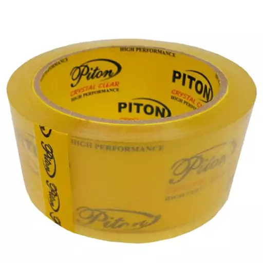 چسب پهن 5 سانتی 90 یارد مارک پیتون PITON کارتن 60 عددی 