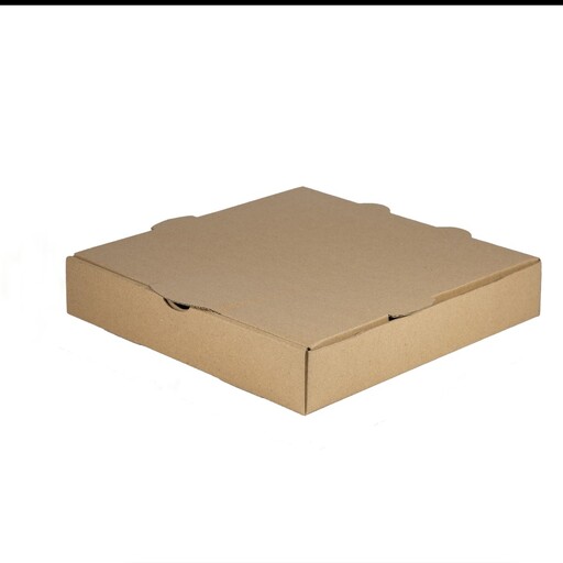 جعبه پیتزا ساده کرافت 20 سانت بسته 1000 عددی ارسال بصورت پس کرایه 