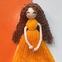 عروسک نخی تیانا، یک پیشنهاد عالی برای گیفت جشن های دلبندتون ، یک کار عالی برای دیزاین اتاق کودک و نوجوان،آویز روی کیف