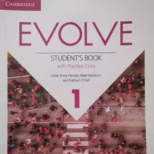 کتاب زبان سفیر ای ولو یک evolve 1 student book and Workbook 