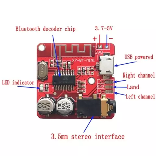 ماژول پخش بلوتوث مدل HW770