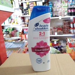 شامپو هد اند شولدرز  2 در 1 ضد شوره و تقویت کننده موی سر  head and shoulders سایز 350 میلی لیتری سری ipeksi yumusaklik