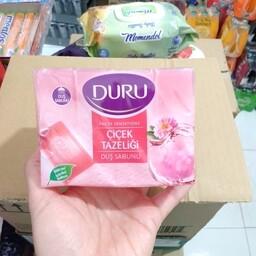 صابون رایحه تازگی شکوفه دورو  Duru Fresh Sensation مخصوص دوش و حمام بسته 4 عددی 