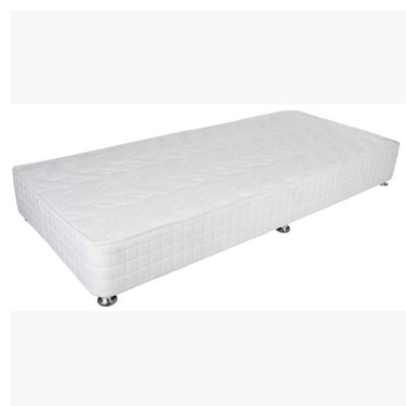 تخت خواب یک نفره 90در 200 سانتی متر سفید