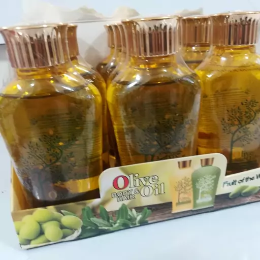 روغن زیتون معطر بدن و مو ووکالی روغن مو120میل روغن زیتون معطرمو