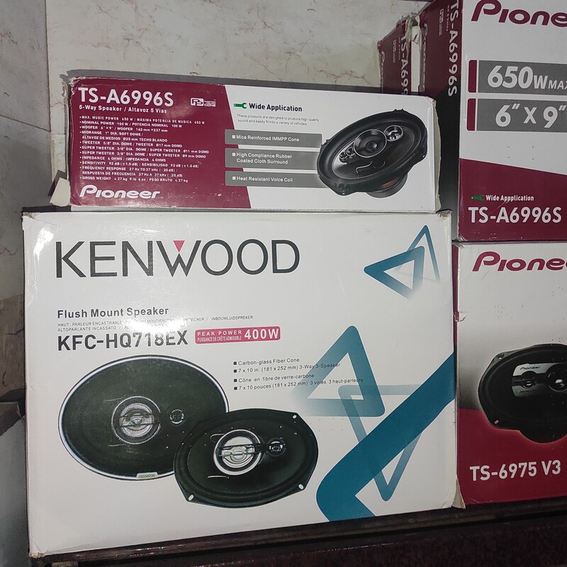 اسپیکر خودرو کنوود مدل Kenwood KFC-HQ718EX

