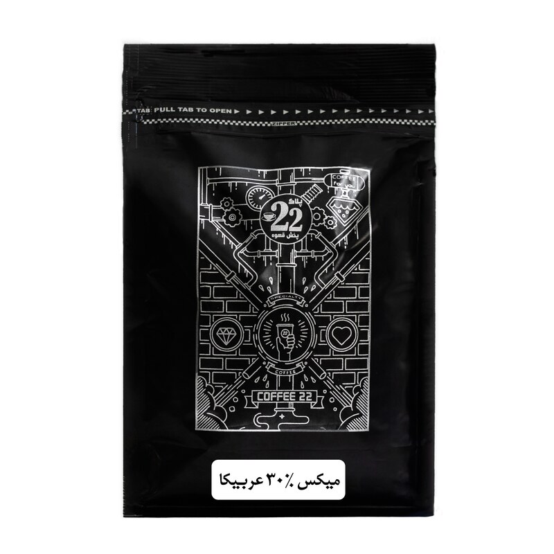 قهوه میکس 30 درصد عربیکا (1کیلویی)