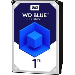 هارد اینترنال وسترن دیجیتال آبیBlue ظرفیت یک ترابایت 1TB گارانتی اصلی 24ماهه