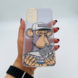 کاور مدل Fashion طرح monkey کد 02 مناسب برای گوشی موبایل سامسونگ Galaxy A04s