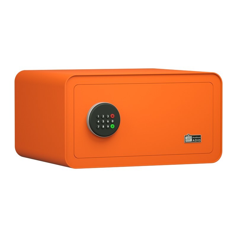 گاوصندوق خانگی الکترونیکی سدید مدل سیف باکس 430W رنگ نارنجی