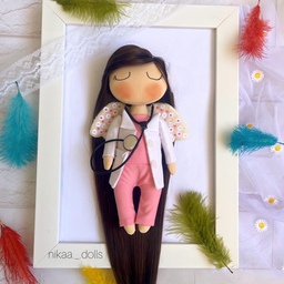 عروسک فرشته دیوار کوب  دکتر دختر 