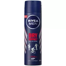 اسپری نیوآ nivea dry impact حجم 150 میلی لیتر