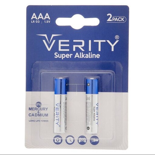 باتری نیم قلمی Super Alkaline وریتی