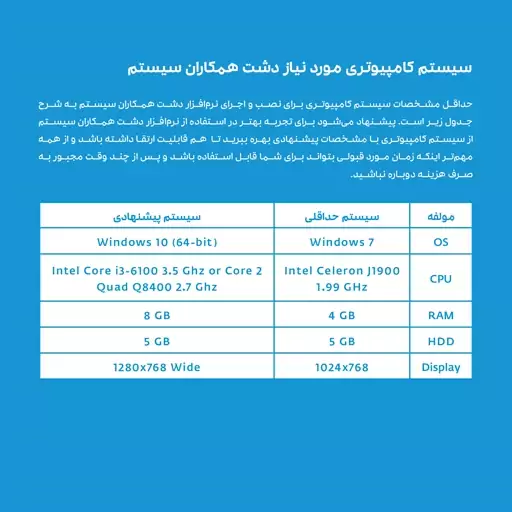 نرم افزار حسابداری فروشگاهی دشت نسخه آجیل و خشکبار پایه