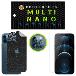 محافظ مولتی نانو  مدل X-SLFG برای موبایل اپل iPhone 12 Pro مجموعه 3عددی