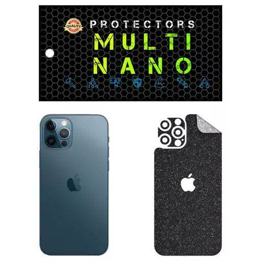 برچسب پوششی کهکشانی مولتی نانو مدل X-F1G برای پشت موبایل اپل iPhone 12 Pro