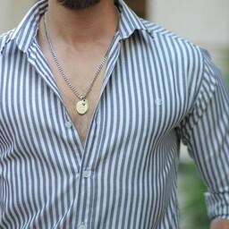 پیراهن حریر مردانه آستین بلند مناسب فصل تابستان