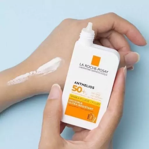 ضد آفتاب بی رنگ لاروش پوزای spf50 حجم پنجاه میل