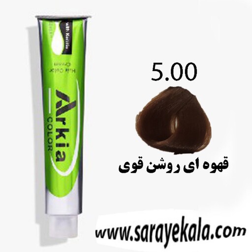 رنگ مو آرکیا Arkea سری طبیعی قوی 5.00