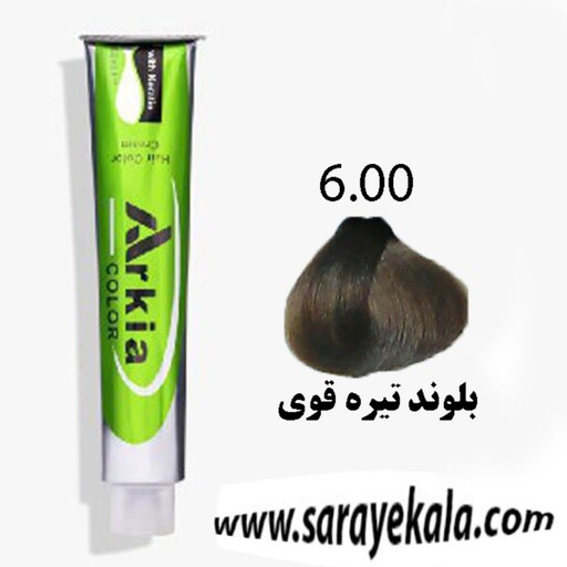 رنگ مو آرکیا Arkea سری طبیعی قوی 6.00