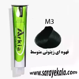 رنگ مو آرکیا Arkea سری زیتونی M3