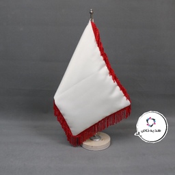 پرچم رومیزی با قابلیت چاپ عکس دلخواه جنس ساتن 
