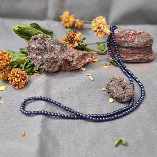 مروارید سنگی شماره 4 (آبی نفتی ) جهت ساخت انواع بدلیجات وجواهر دوزی وگلدوزی روی لباس