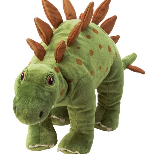 عروسک دایناسور ایکیا. 50  سانتی متر.مدل JATTELIK Soft toy. dinosaur. stegos