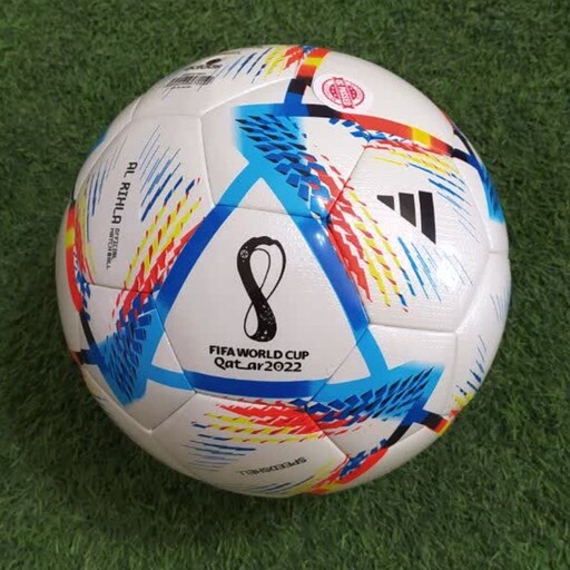 توپ فوتبال جام جهانی قطر 2022 سایز 5 پرسی درجه یک(ارسال رایگان )