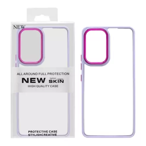  قاب-گارد موبایل اورجینال Samsung A53-5G - New Skin - یاسی (پک دار)