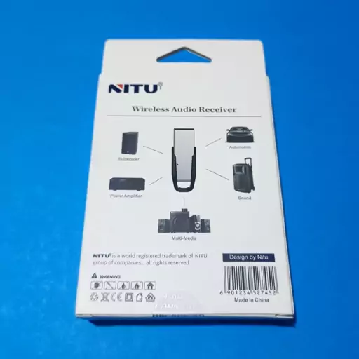 دانگل بلوتوث نیتو Nitu NN24 مناسب برای خودرو،اسپیکر،سیستم خانگی ورژن بلوتوث 5