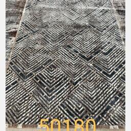 فرش فانتزی قالیچه فرشینه وینتیج پتینه یک و نیم در دو بیست و پنج تراکم 1500 کد 50180. ارسال رایگان