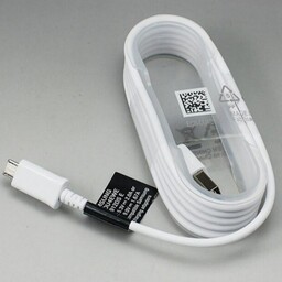 کابل میکرو USB اورجینال سامسونگ طول 1.5 متر  رنگ سفید