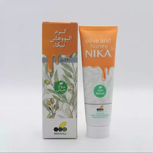 پماد ترمیم کننده زخم نیکا 60 گرم Olive And Honey Nika