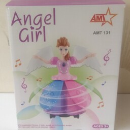 اسباب بازی فرشته(angel) موزیکال با دو بال قابلیت  حرکت و صدا و چراغ 