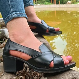 کفش تابستانه صندل زنانه طبی کفش مجلسی 5 سانت