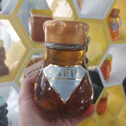 عسل فوق بکر طبیعی SAFIR (قند مصنوعی منفی)  کیفیت بی نظیر کاملا طبیعی آجیل و خشکبار شفیعی 