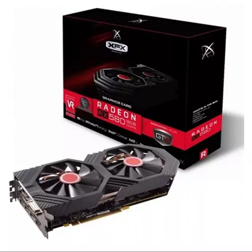 کارت گرافیک 8گیگ XFX RX580 