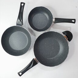 ماهی تابه تکدسته وک  (WOK) عروس تفلون سایز  24