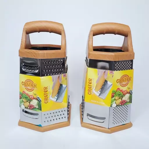 رنده 6 گوش استیل وارداتی GRATER