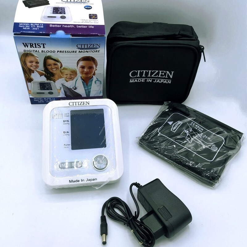 دستگاه فشار خون دیجیتالی رنگی سخنگو مارک سی تی زن اصل ژاپن 