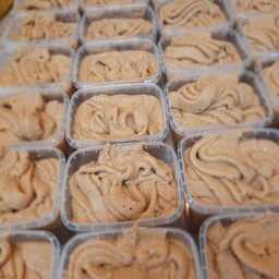کره بادام زمینی شکلاتی تازه و رژیمی با بادام زمینی ایرانی و بدون مواد افزودنی