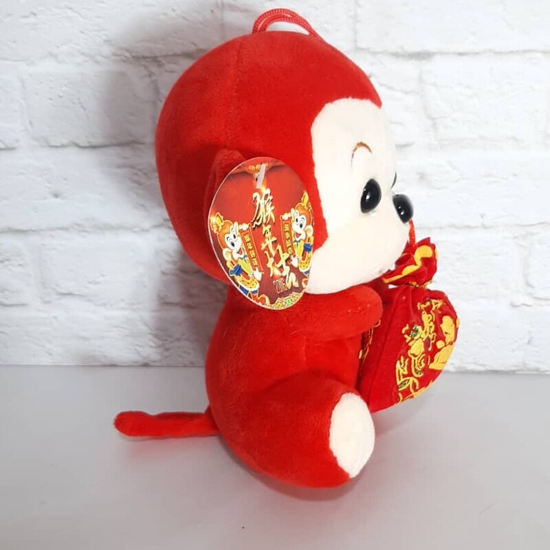 عروسک میمون نماد ثروت در چین باستان 28 سانتی بسیار با کیفیت 